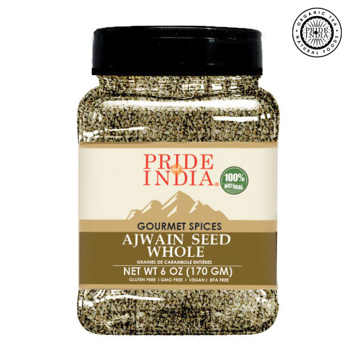 Pride of India | Ajwain Seed Whole 6 oz (170 gm)