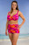 Women's High Waisted Shirred Front Panel Bikini Bottom  #51 Sizes 6-26