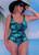 #3418 Over the Shoulder Cute tummy control one-piece