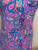 Lulu B Colorful Paisley Dress with Zipper