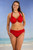 Women's Best Fitting Halter Bikini with Wide Neck Ties #504 Bra Sizes C-J Cup