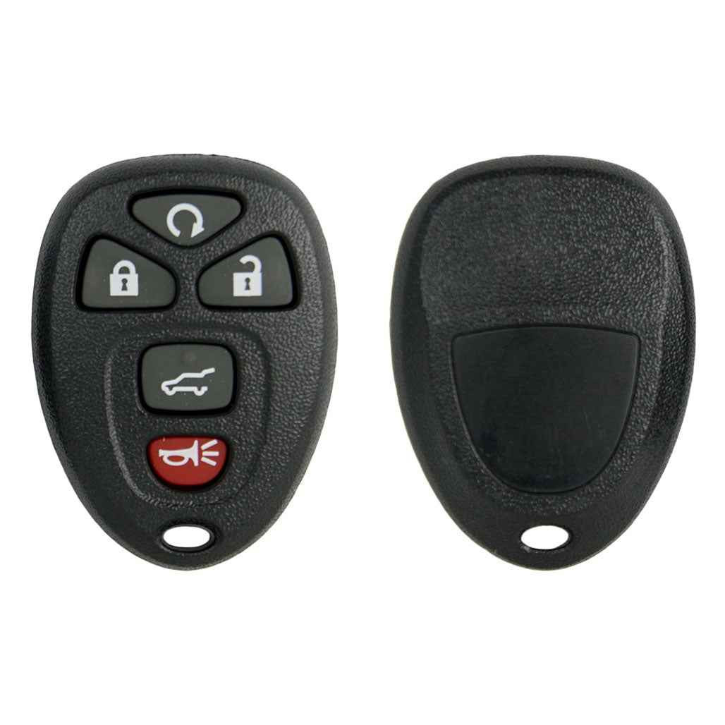 Keyless2Go 5 Button Replacement Shell for GM Remotes OUC60270 ...