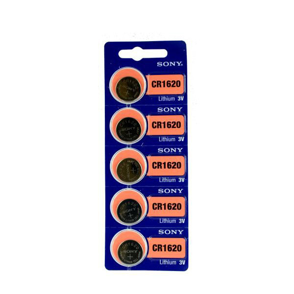 25 Pack Of Sony CR1620 3V Lithium Batteries – Keeps Your Devices Running Smoothly