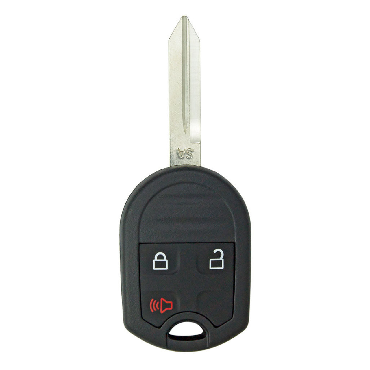 Keyless2Go 3 Button Remote Head Key Replacement For Ford 164-R8070 New Style