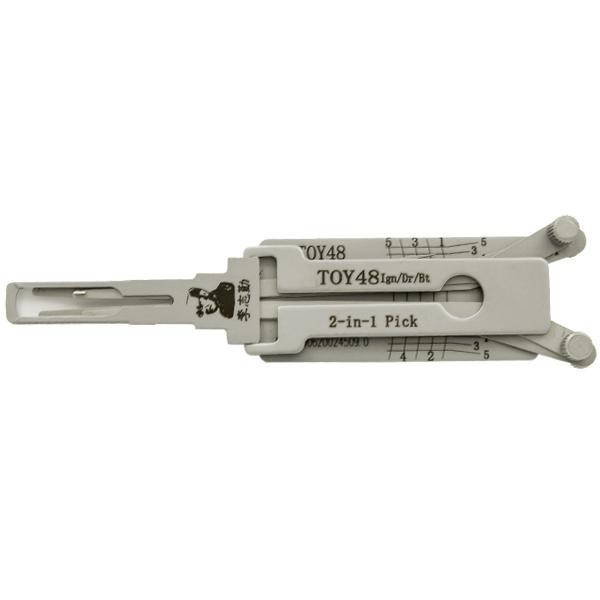 Original Lishi TOY48 Lexus Short TR48 40K Code Series LXP90 2-in-1