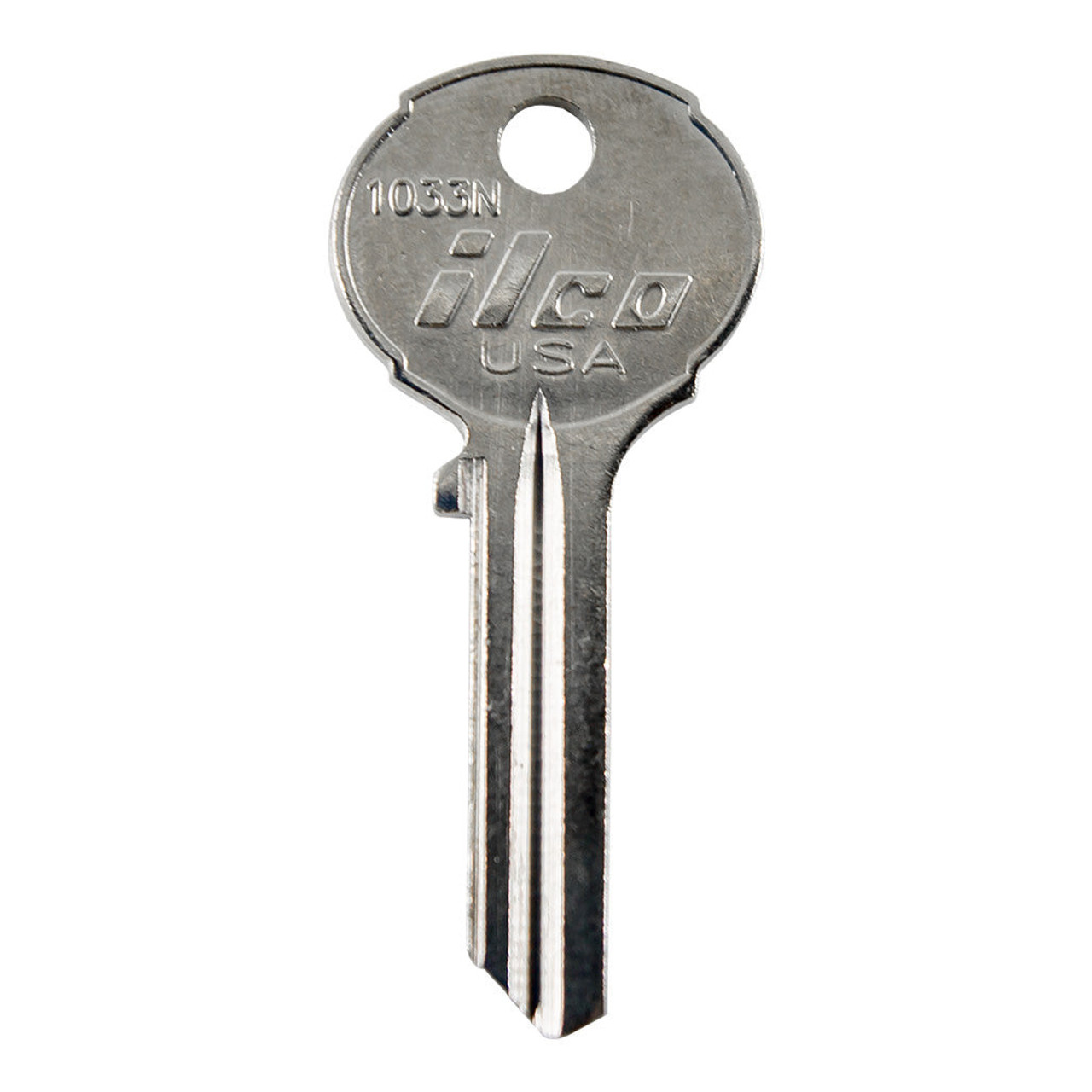 ILCO 1033N Union UN12 Key Blank Nickel silver 10 Pack ilco Key Blanks