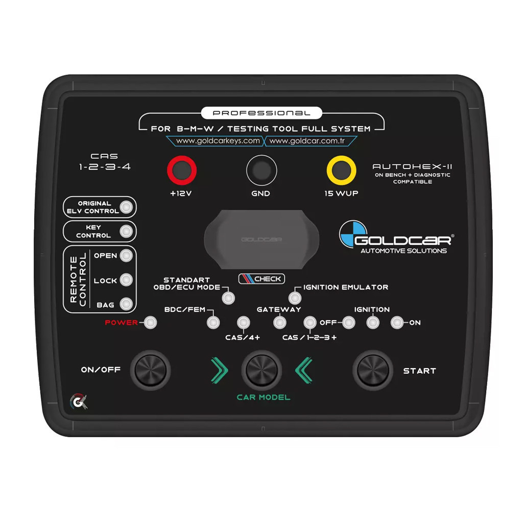 Goldcar Professional Testing Tool For BMW CAS 1234 BDC / FEM (Full