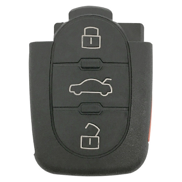 New Replacement Flip Key Head & Blade For Volkswagen (VW) - Needs Cutting & Programming