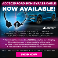 Advanced Diagnostics Introduces the ADC2025 Ford BCM Bypass Cable