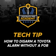 How to Disarm a Toyota Alarm Without a Fob