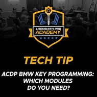 ACDP BMW Key Programming: Which Modules Do You Need?