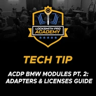 ACDP BMW Modules: Adapters & Licenses Guide, Pt 2