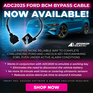 Advanced Diagnostics Introduces the ADC2025 Ford BCM Bypass Cable