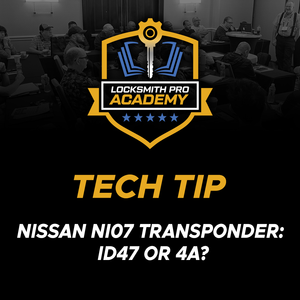 Nissan NI07 Transponder: ID47 or 4A? (2026 Guide)