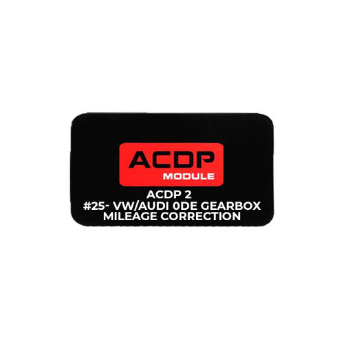 Yanhua - ACDP2 - VW/Audi - Module #25 For Mini ACDP 2 - 0DE Gearbox Mileage Correction