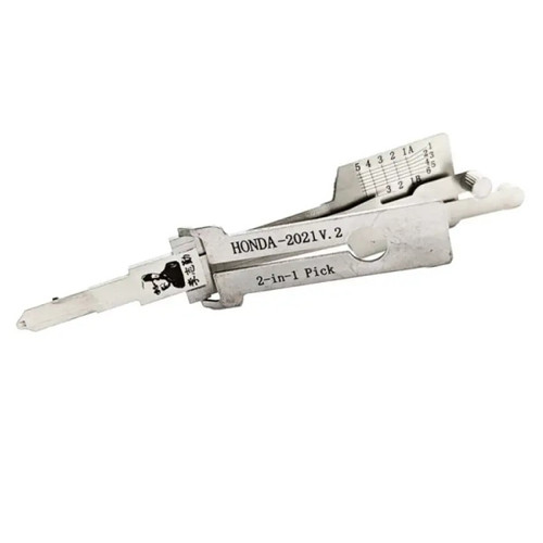 Original Lishi HONDA-2021-V2 2-in-1 Decoder and Pick For Honda 2021 Models