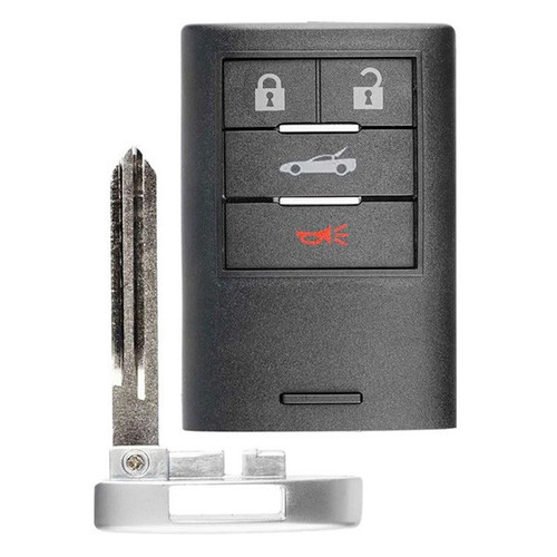 Keyless2Go Chevrolet Corvette 4 Button Driver 1/2 Smart Key M3N5WY7777A, 25926479, 315 MHz - Premium Aftermarket Keyless2Go Chevrolet Corvette 4 Button Driver 1/2 Smart Key M3N5WY7777A, 25926479, 315 MHz - Premium Aftermarket