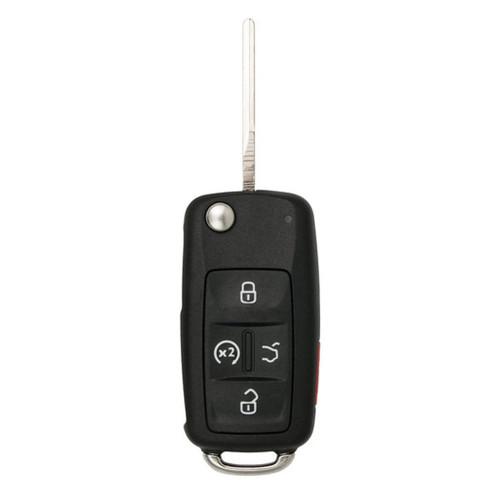 Keyless2Go Volkswagen 5-Button Flip Key NBGFS93N 561837202J 315 MHz, Premium Aftermarket