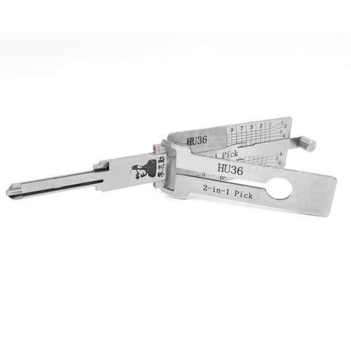 Original Lishi HU36 Mercedes Benz 2-in-1 Pick - Anti Glare Original Lishi HU36 Mercedes Benz 2-in-1 Pick - Anti Glare