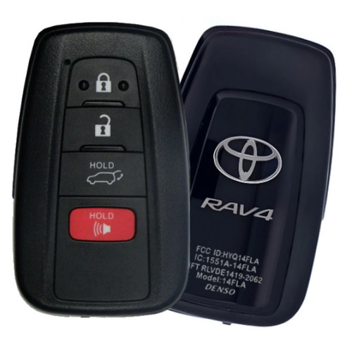 Toyota RAV4 4 Button Smart Key HYQ14FLA, 8990H-0R220, 315 MHz - New, OEM
