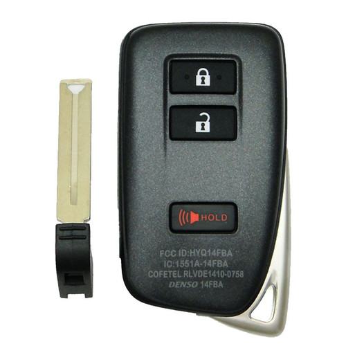 Lexus 3-Button Smart Key HYQ14FBA AG Board 89904-78460 315 MHz, Standard Aftermarket