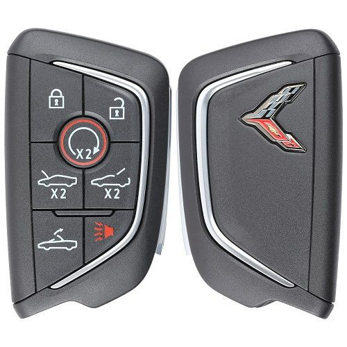 Chevrolet Corvette 7-Button Smart Key YGOG20TB1 13538853 433 MHz, Refurbished Grade A