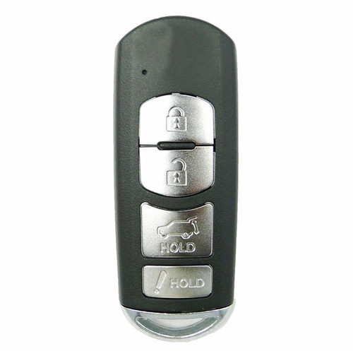 KEYLESS2GO Mazda 4-Button Smart Key WAZSKE13D02 TK52-67-5DY 315 MHz, Premium Aftermarket