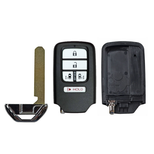 Honda 5 Button Smart Key Shell Replacement Case KR5V1X, 72147-TK8-A81 - Aftermarket