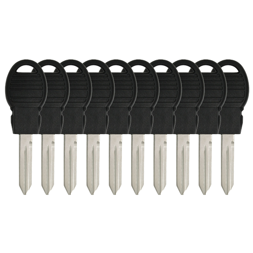 Chrysler Dodge Jeep RAM Y170-PT Transponder Key, Philips ID 46, 10 Pack - Aftermarket