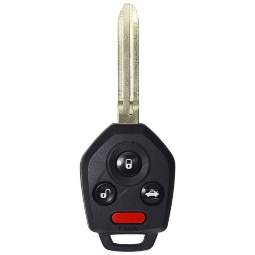 Subaru 4 Button Remote Head Key Replacement 2008-2010 (4D62 CHIP), Standard Aftermarket
