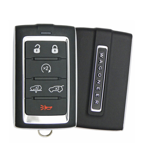 Jeep Wagoneer 6 Button Smart Key M3NWXFOB1, 68425092, 433 MHz - Refurbished, Grade A