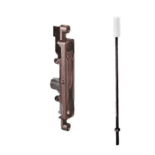 DON-JO 1550-DU Flush Bolt For Aluminum Doors-Duranodic Brown Coated