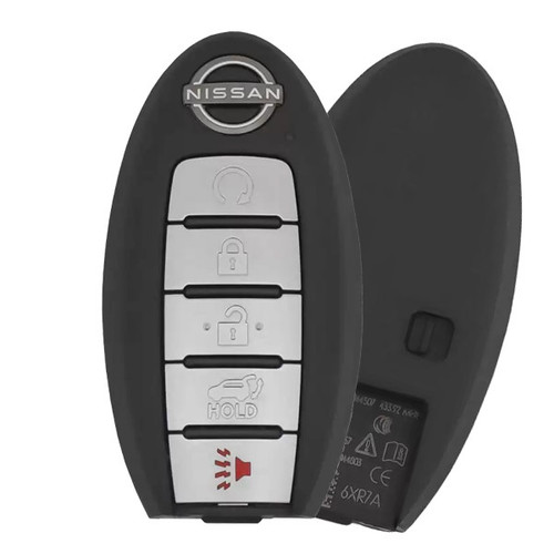 Nissan 5 Button Smart Key KR5TXN4, 285E3-6XR7A, 433 MHz - Refurbished, Grade A