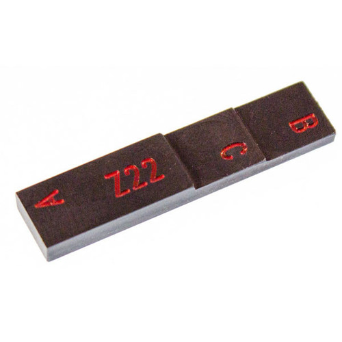 Ilco BK0322XXXX / D929905ZR Z22 Key Machine Cutter Calibration Template
