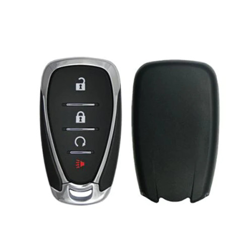 Chevrolet 4-Button Smart Key Shell HYQ4AA, HYQ4EA, HYQ4AS, Standard Aftermarket