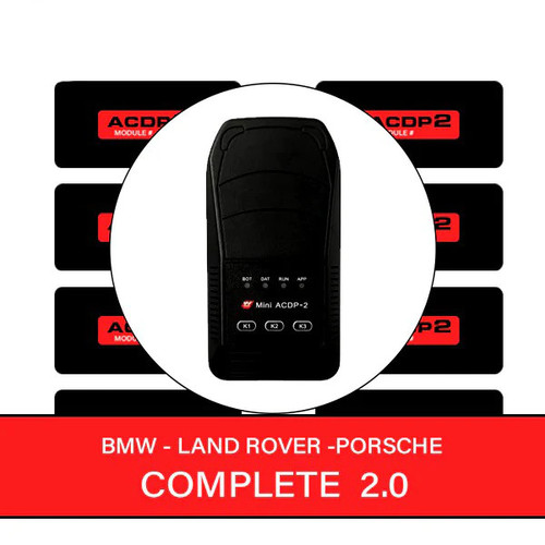 Mini ACDP Key Programmer - Gen 2 -Complete Package BMW JLR Porsche Package - Includes Modules 1, 2, 3 + Land Rover / Jaguar BCM + Porsche BCM