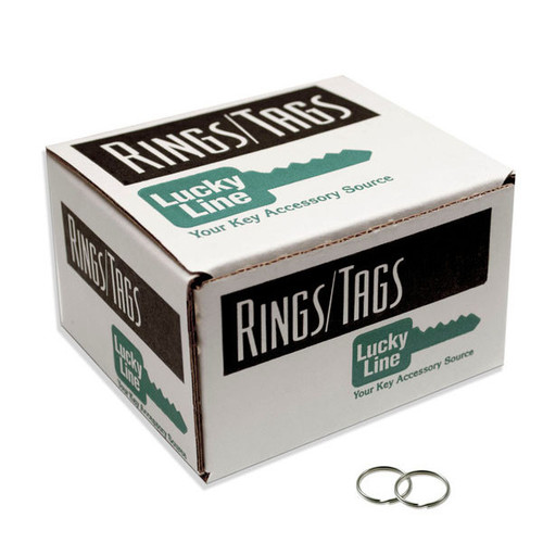 LUCKY LINE 76200 SPLIT KEY RING 3/4" - 100 PC