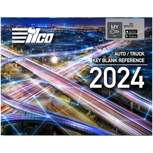 ILCO 2024 Auto/Truck Key Blank Reference 