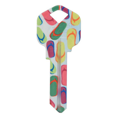 ILCO KW11 FLIPFLOP Print Personalized Key, Pack of 10