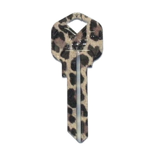 ILCO KW11 LEOPARD Print Personalized Key, Pack of 10