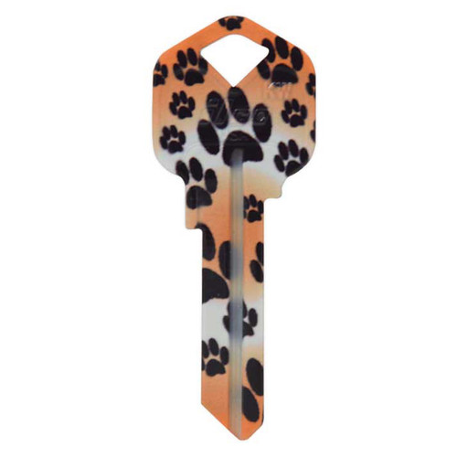 ILCO KW11 PAW Print Personalized Key, Pack of 10