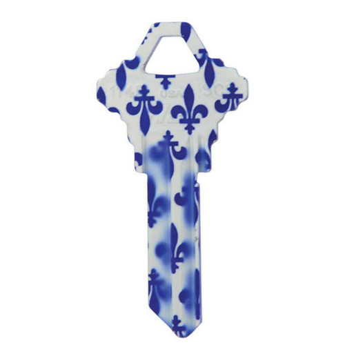 ILCO SC1 FLEUR DE LYS Print Personalized Key, Pack of 10