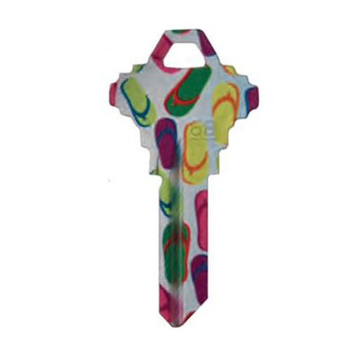 ILCO SC1 FLIPFLOP Print Personalized Key, Pack of 10 ILCO SC1 FLIPFLOP Print Personalized Key, Pack of 10