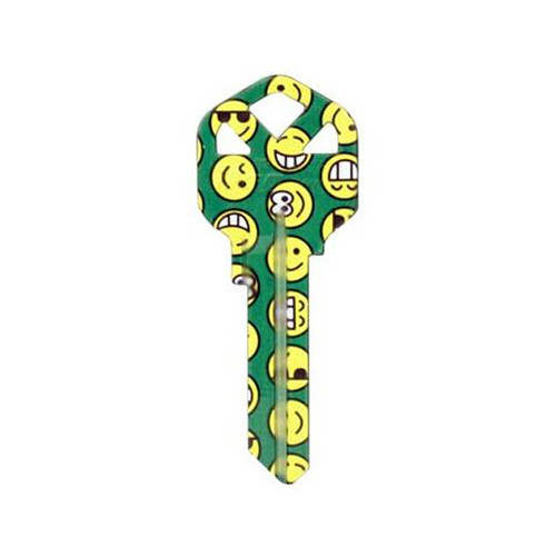 ILCO KW11 SMILEYS Print Personalized Key, Pack of 10