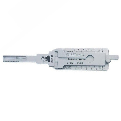 Original Lishi HU162 9-Cut Audi Volkswagen 2-in-1 Pick - IGNITION