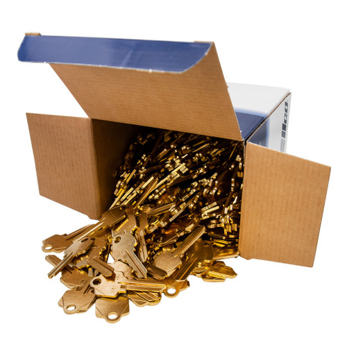 ILCO AR1 Arrow Key Blank - Nickle Plated Brass - 250 Pack 