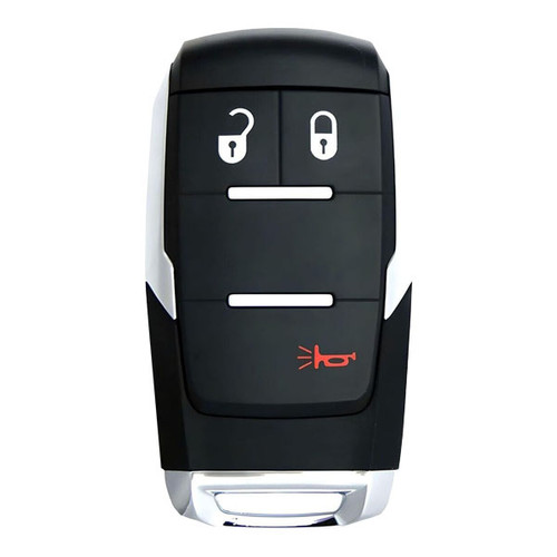 Dodge RAM 3-Button (L,U,P) Smart Key Case & Pad (GQ4-76T)