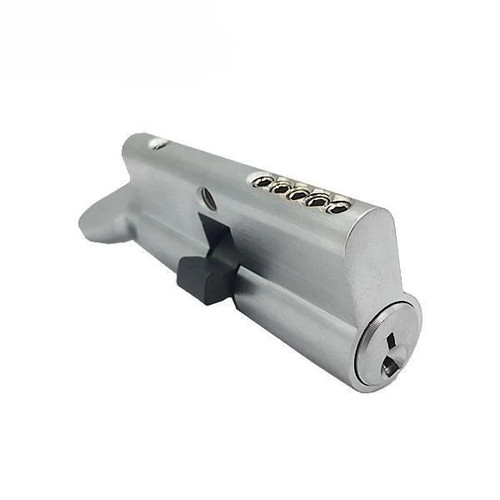 Kenaurd Profile Cylinder – Single Sided – Thumb Turn – 26D – Satin Chrome - (SC1 / KW1) (2-3/4" 70mm)