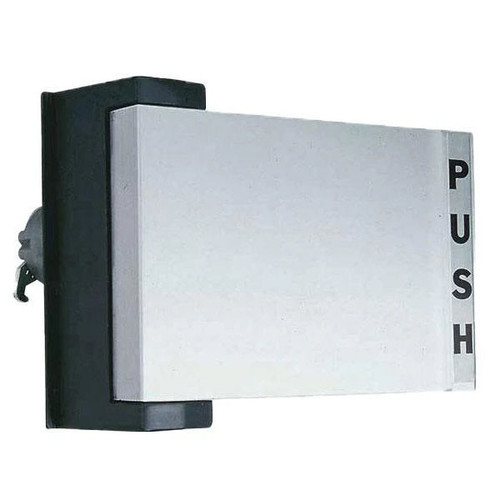 Kenaurd Narrow-Stile Push / Pull Paddle Handle - AL Finish, Right