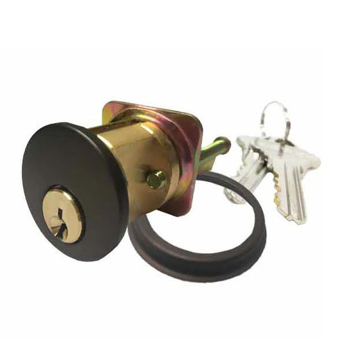 Kenaurd Premium Rim Cylinder – 10B – Oil Rubbed Bronze – SC1 